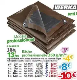 Provence Outillage Bâche professionnelle offre