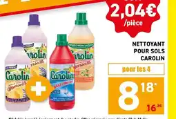 Trafic Carolin - nettoyant pour sols offre
