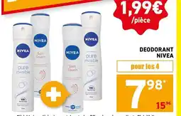 Trafic Nivea - deodorant offre