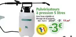 Provence Outillage Werka - pulvérisateur à pression 5 litres offre