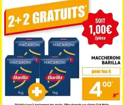 Trafic Barilla - maccheroni offre