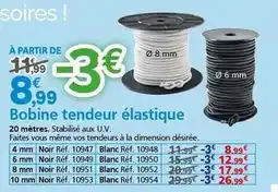 Provence Outillage Bobine tendeur élastique offre