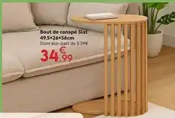 Maxi Bazar Bout de canapé slat offre