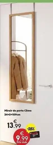 Maxi Bazar Miroir de porte came offre
