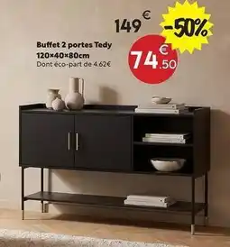 Maxi Bazar Buffet 2 portes tedy offre