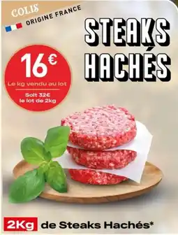 Utile COLIS Steaks Hachés offre
