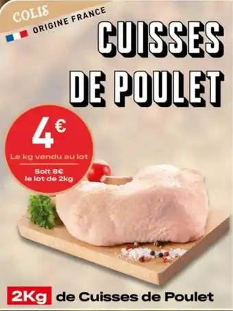 COLIS CUISSSES DE POULET