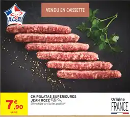 Intermarché Express JEAN ROZÉ CHIPOLATAS SUPÉRIEURES offre