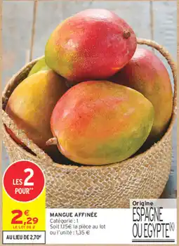 Intermarché Contact MANGUE AFFINÉE offre