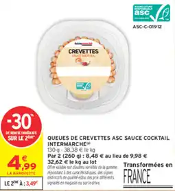 Intermarché Contact Intermarché Crevettes offre