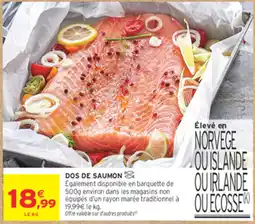 Intermarché Contact DOS DE SAUMON offre