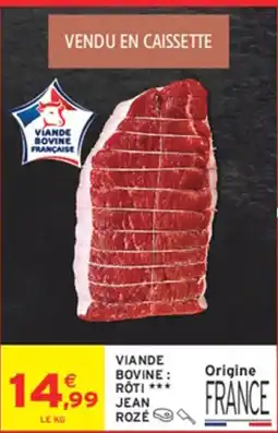Intermarché JEAN ROZÉ offre