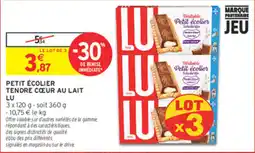 Intermarché Contact LU Petit écolier offre