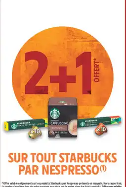 Intermarché Contact STARBUCKS CAPPUCINO offre