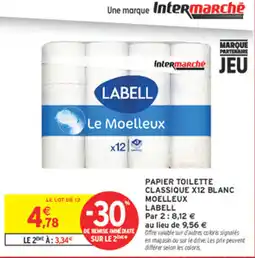 Intermarché Express LABELL Papier toilette offre