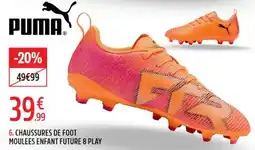 Intersport PUMA CHAUSSURES DE FOOT MOULEES ENFANT FUTURE 8 PLAY offre