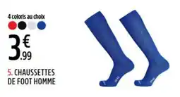Intersport Chaussettes de foot homme offre