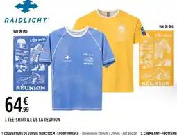 Intersport RAIDLIGHT TEE-SHIRT ILE DE LA REUNION offre