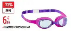 Intersport LUNETTES DE PISCINE ENFANT offre