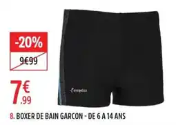 Intersport energetics BOXER DE BAIN GARCON offre