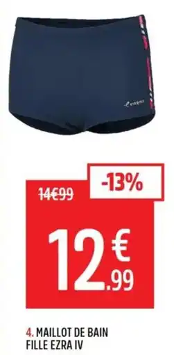 Intersport Ezra IV Maillot de bain fille offre