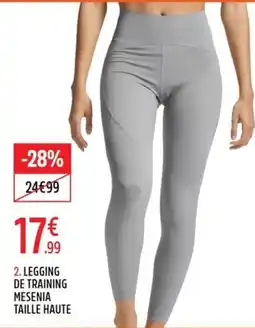 Intersport Mesenia legging de training taille haute offre