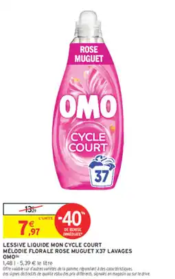 Intermarché Contact OMO Lessive liquide offre