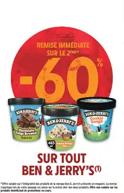 Intermarché Express Ben & jerry's offre