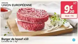 Promocash Burger de boeuf offre