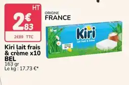 Promocash Kiri lait frais & crème offre