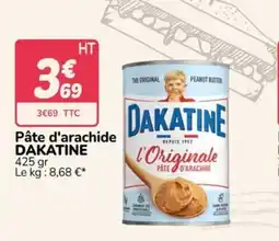 Promocash DAKATINE Pâte d'arachide offre