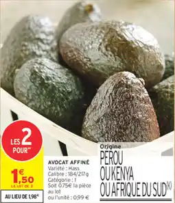 Intermarché Express AVOCAT AFFINÉ offre