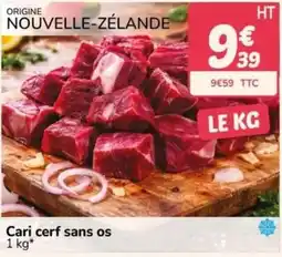 Promocash Cari cerf sans os offre