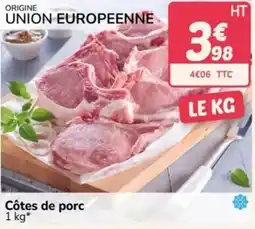 Promocash Côtes de porc offre