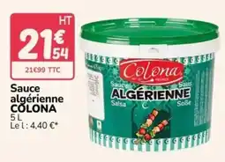 Promocash COLONA Sauce algérienne offre