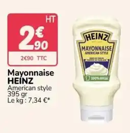 Promocash HEINZ Mayonnaise offre