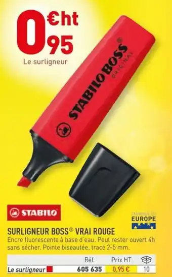 STABILO Surligneur Boss
