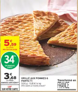Intermarché Express GRILLÉ AUX POMMES offre