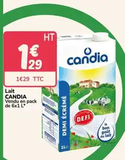 Promocash CANDIA Lait offre