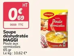 Promocash MAGGI Soupe déshydratée offre
