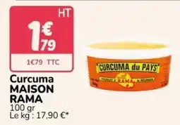 Promocash RAMA Curcuma MAISON offre