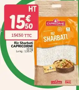 Promocash CAPRICORNE Riz Sharbati offre