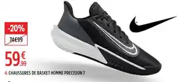 Intersport Nike Chaussures de basket homme Precision 7 offre