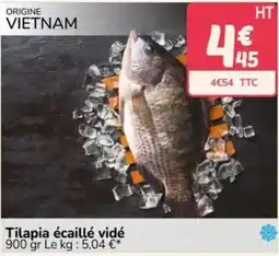 Promocash Tilapia écaillé vidé offre