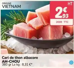 Promocash AH-CHOU Cari de thon albacore offre