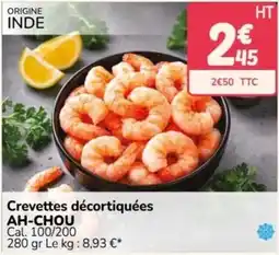 Promocash AH-CHOU Crevettes décortiquées offre