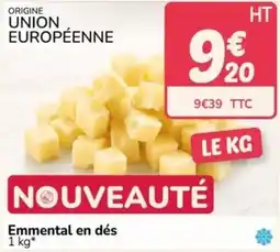 Promocash Emmental en dés offre