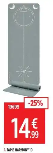 Intersport TAPIS HARMONY 10 offre