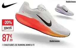Intersport Nike Chaussures de running Winflo 11 offre