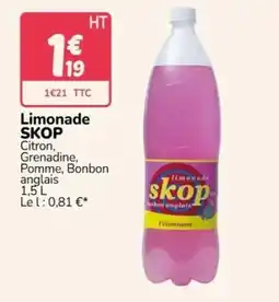 Promocash SKOP Limonade offre